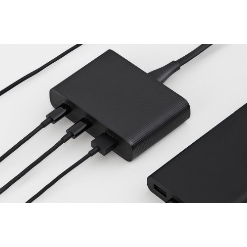 Сетевое зарядное устройство Xiaomi (Mi) ZMI zPower Trio Charger Max 65W adapter 3 Ports Black EU (HA