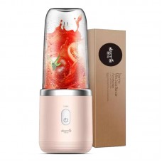 Блендер Xiaomi Deerma Fruit Cup 400ml Pink (DEM-NU05)