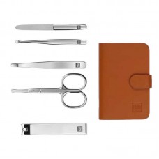 Маникюрный набор Xiaomi Huo Hou Stainless Steel Nail Clippers Suit Brown (HU0061)