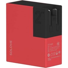Внешний аккумулятор Xiaomi SOLOVE 5000 mAh Red (W2)